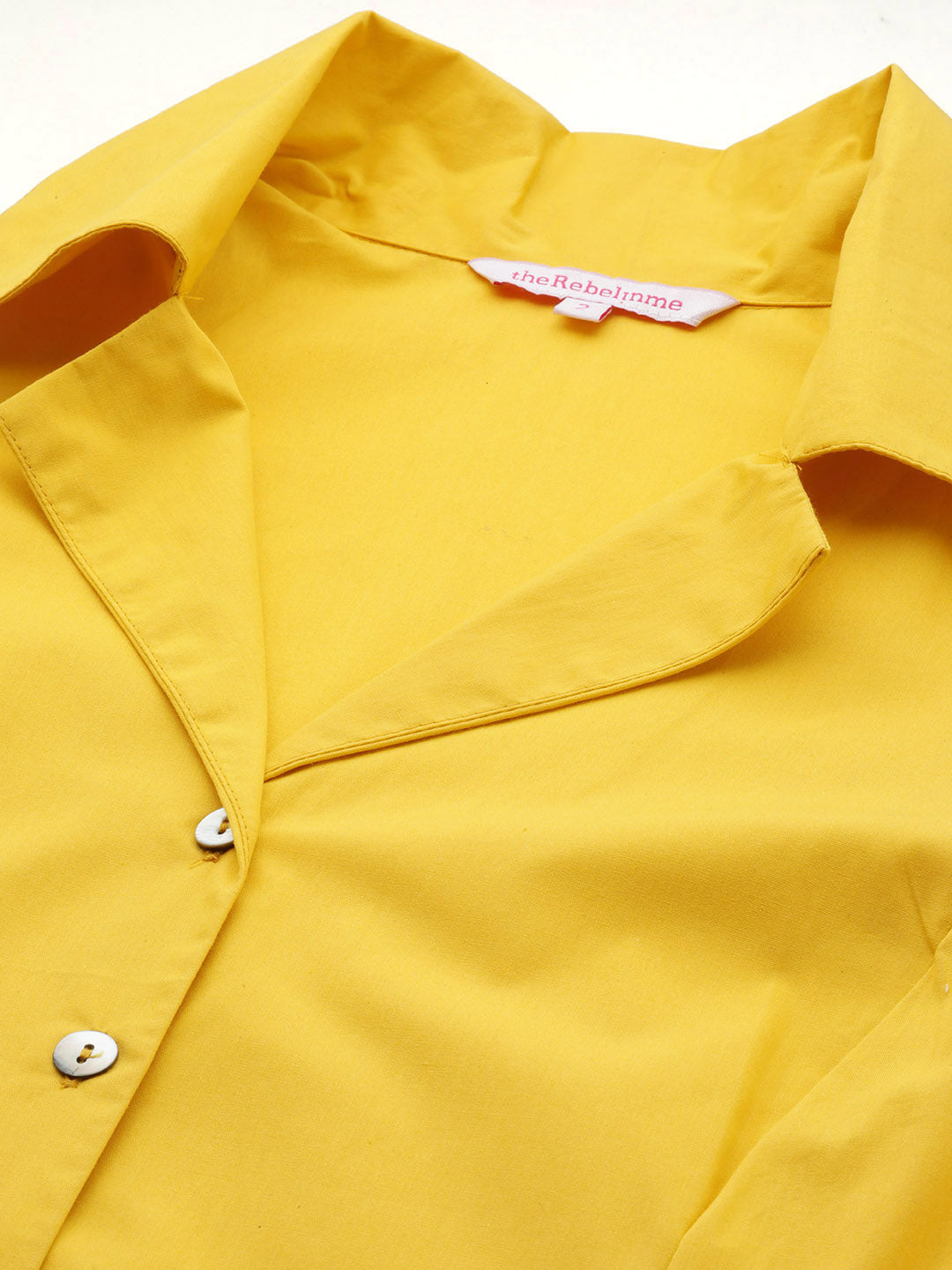 Plus Size Cotton Shirt Dress