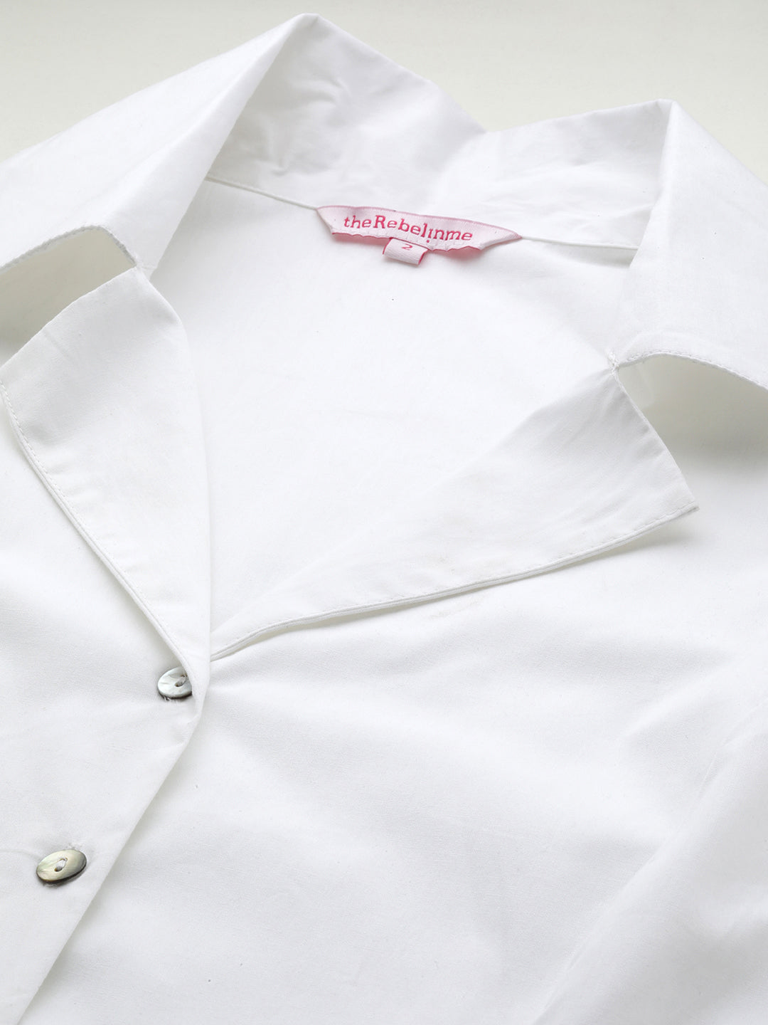 Plus Size Cotton Shirt Dress
