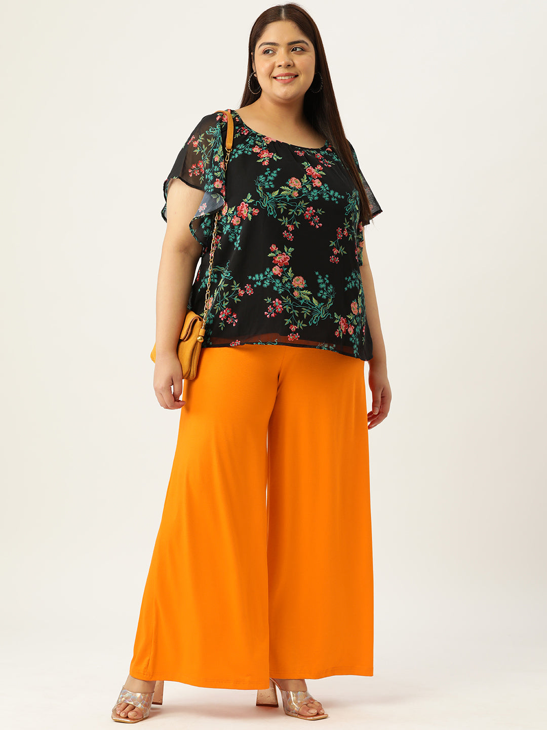 Voguish Plus Size Women’s Western Wear Trouser