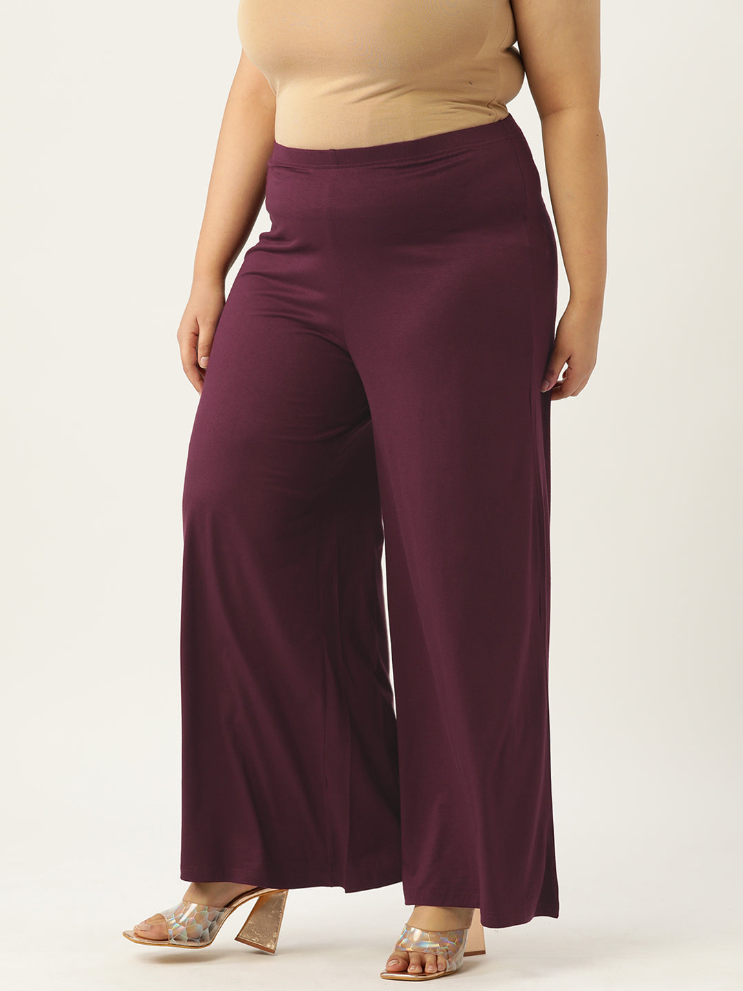 Voguish Plus Size Women’s Western Wear Trouser