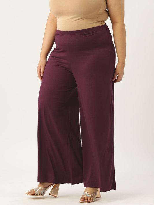 Voguish Plus Size Women’s Western Wear Trouser