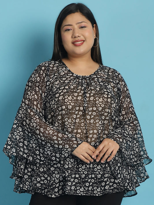 Plus Size Longline Top
