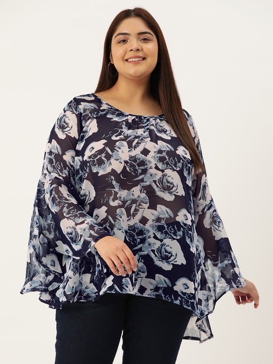 Plus Size Longline Top