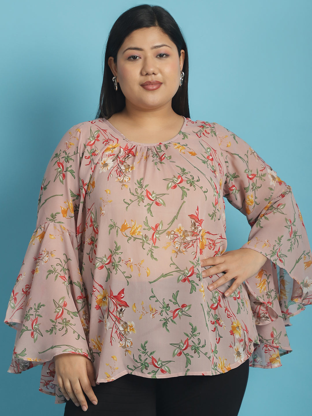 Plus Size Longline Top
