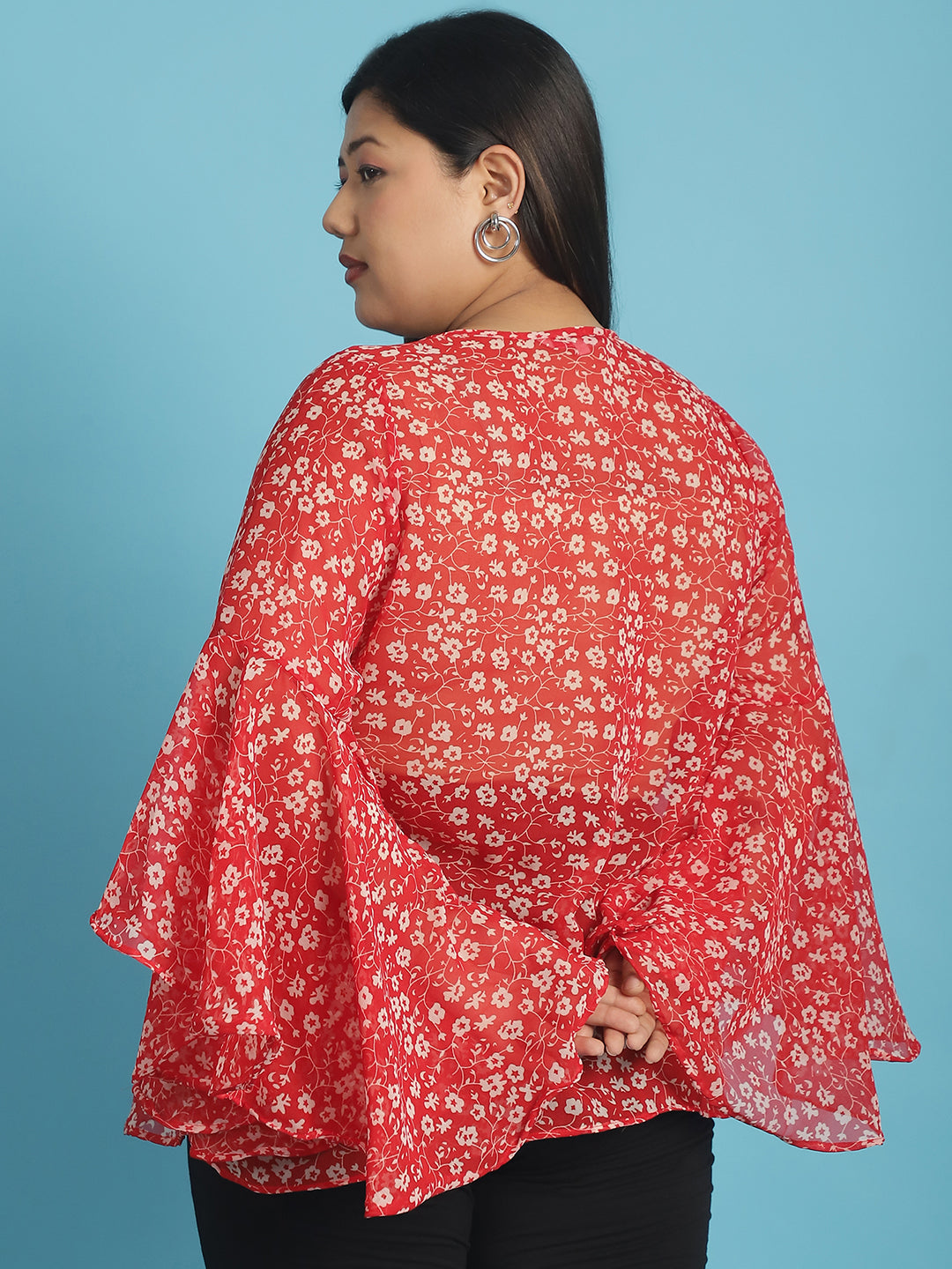 Plus Size Longline Top