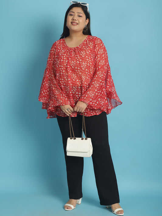 Plus Size Longline Top