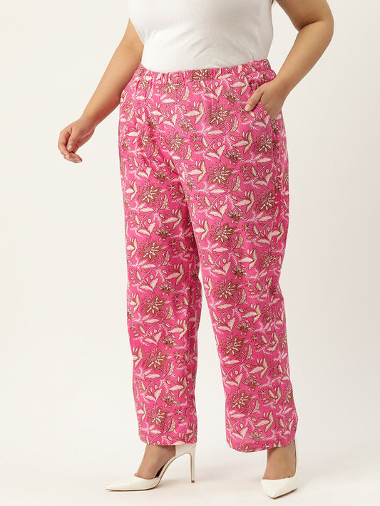 Voguish Plus Size Women’s Western Wear Trouser