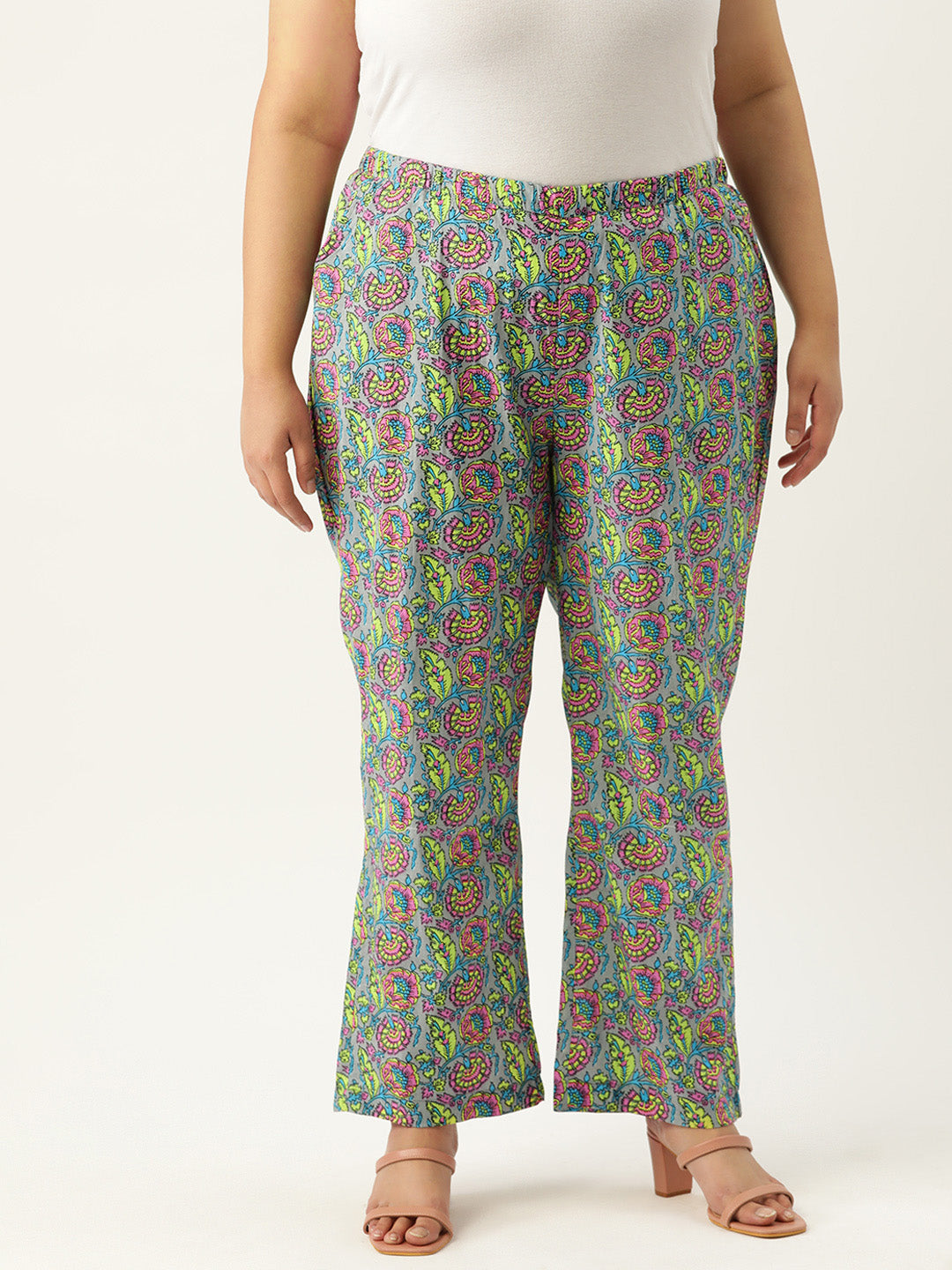Voguish Plus Size Women’s Western Wear Trouser