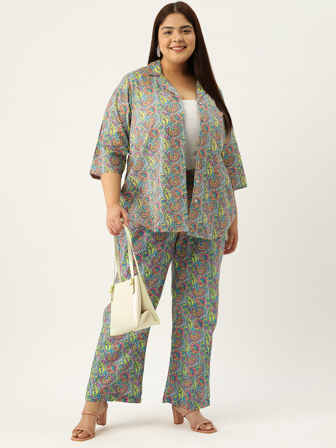 Voguish Plus Size Women’s Western Wear Trouser