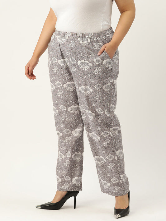 Voguish Plus Size Women’s Western Wear Trouser