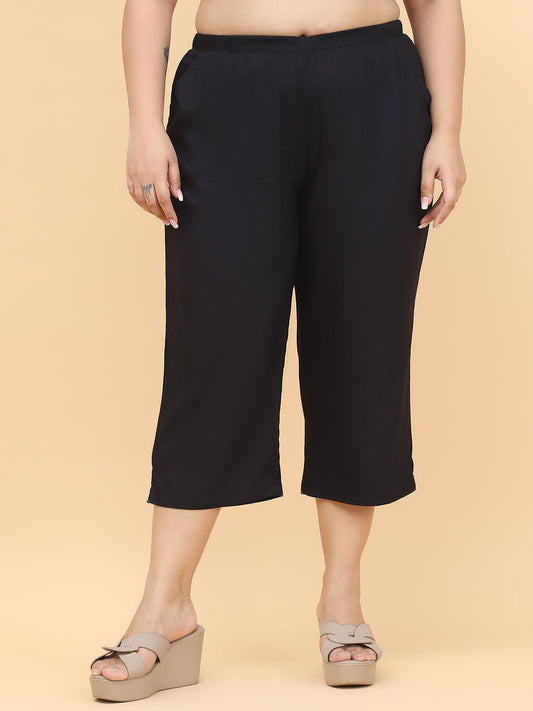 Voguish Plus Size Women’s Western Wear Trouser