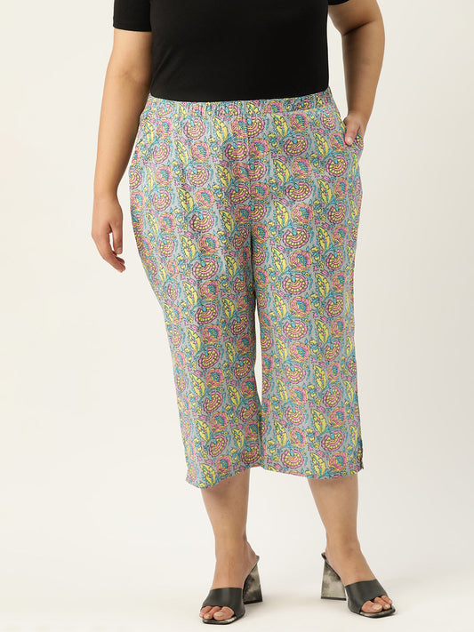 Voguish Plus Size Women’s Western Wear Trouser