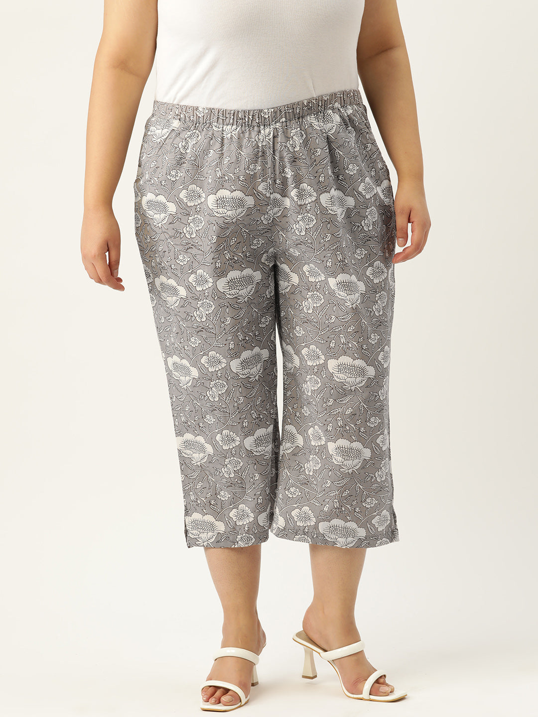 Voguish Plus Size Women’s Western Wear Trouser