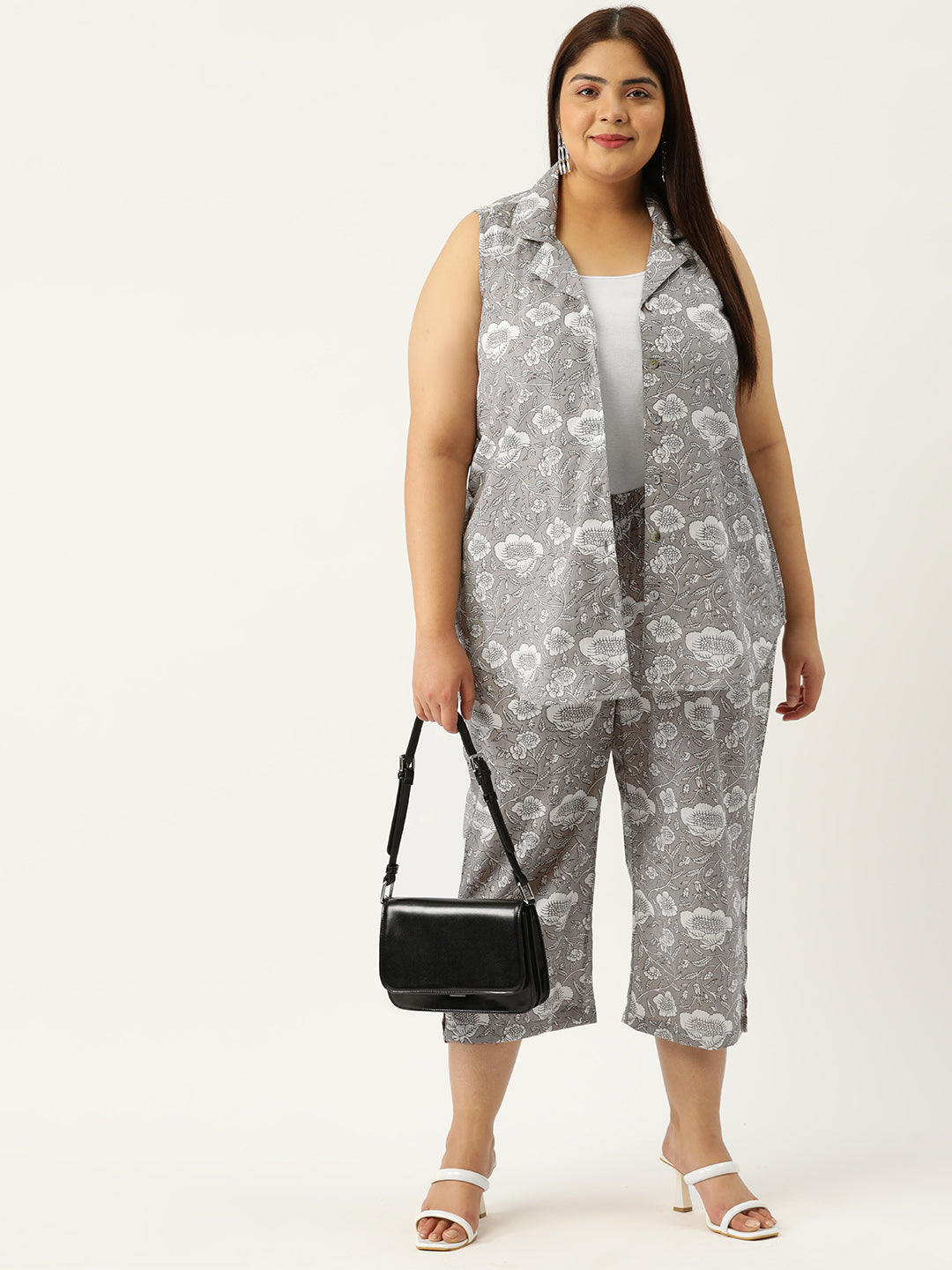 Voguish Plus Size Women’s Western Wear Trouser