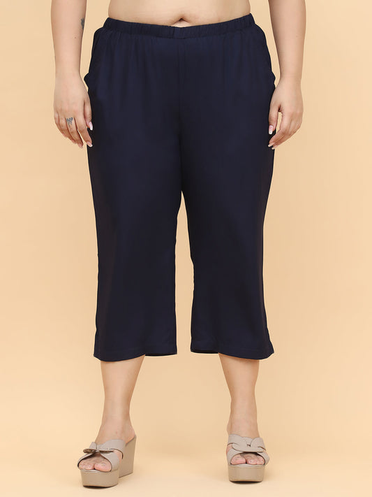 Voguish Plus Size Women’s Western Wear Trouser