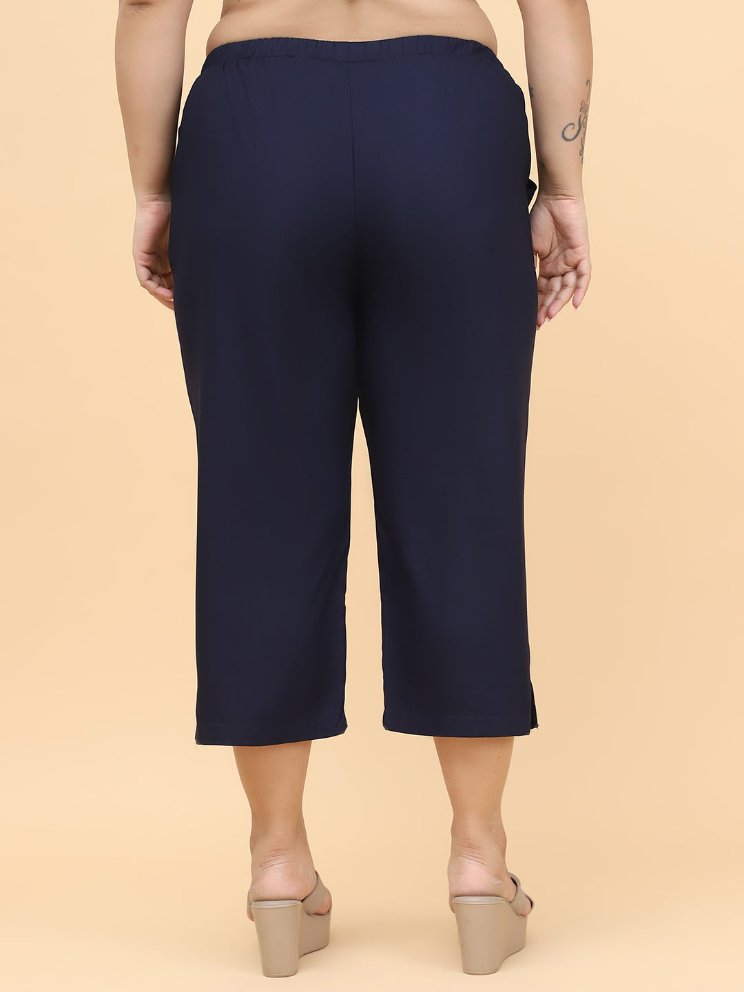 Voguish Plus Size Women’s Western Wear Trouser