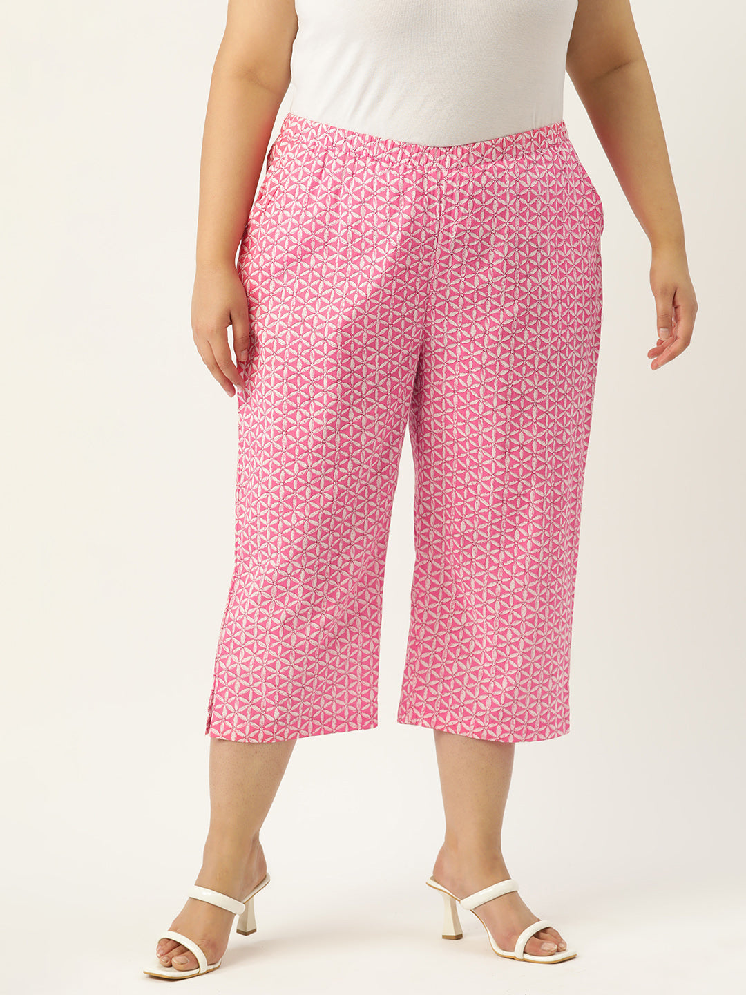 Voguish Plus Size Women’s Western Wear Trouser