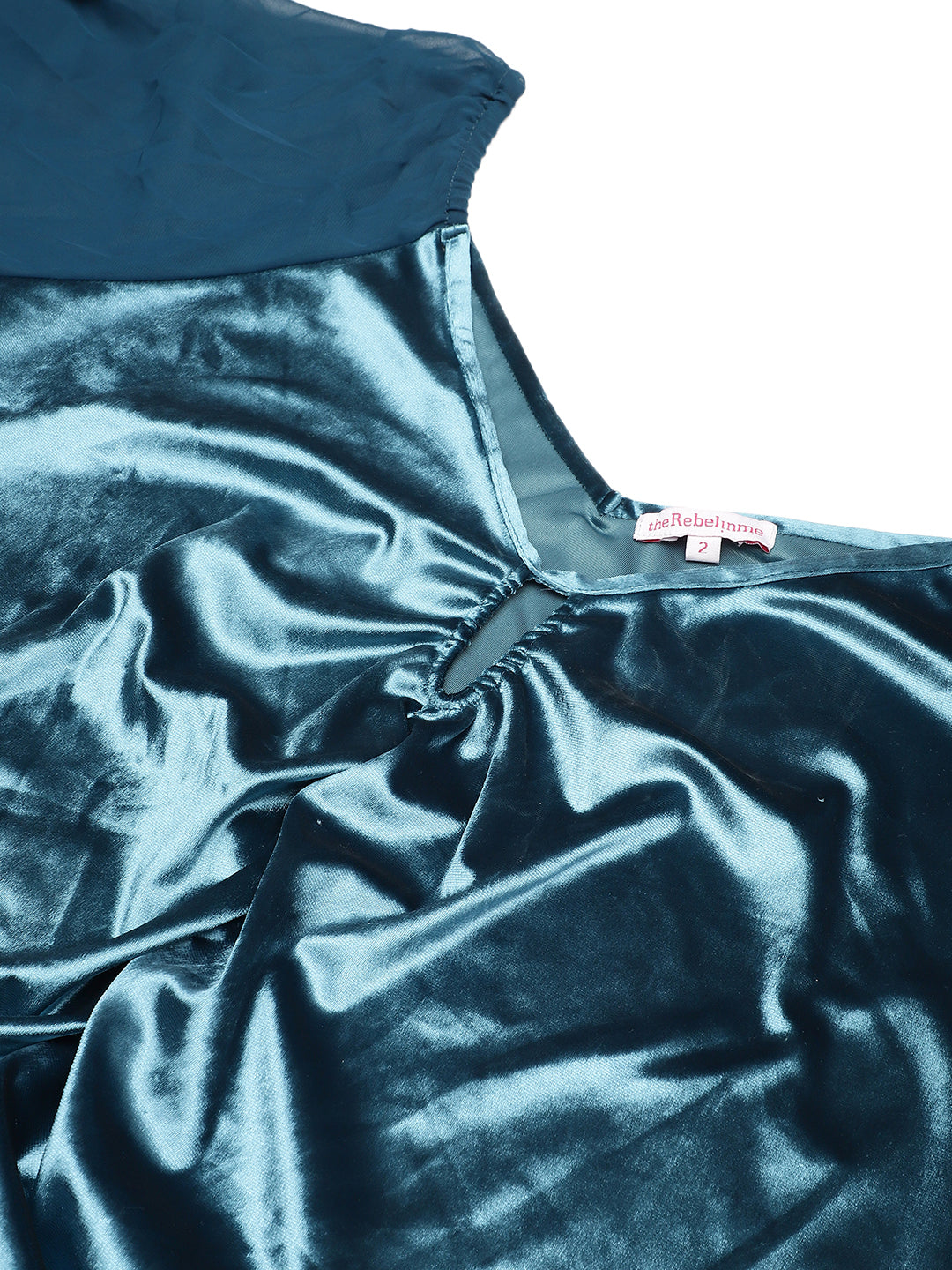 Plus Size Velvet Party Wear Top