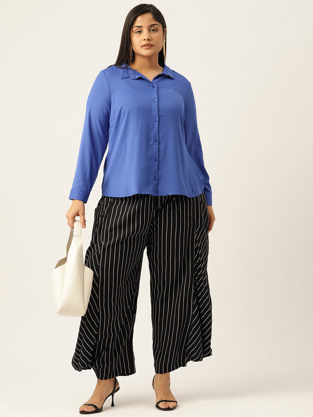 Voguish Plus Size Women’s Western Wear Trouser