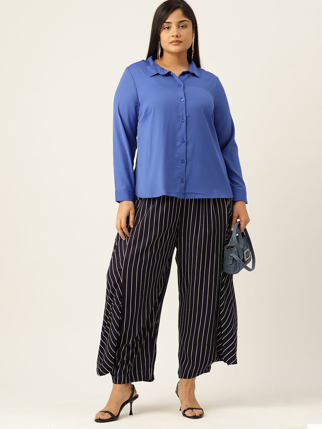 Voguish Plus Size Women’s Western Wear Trouser