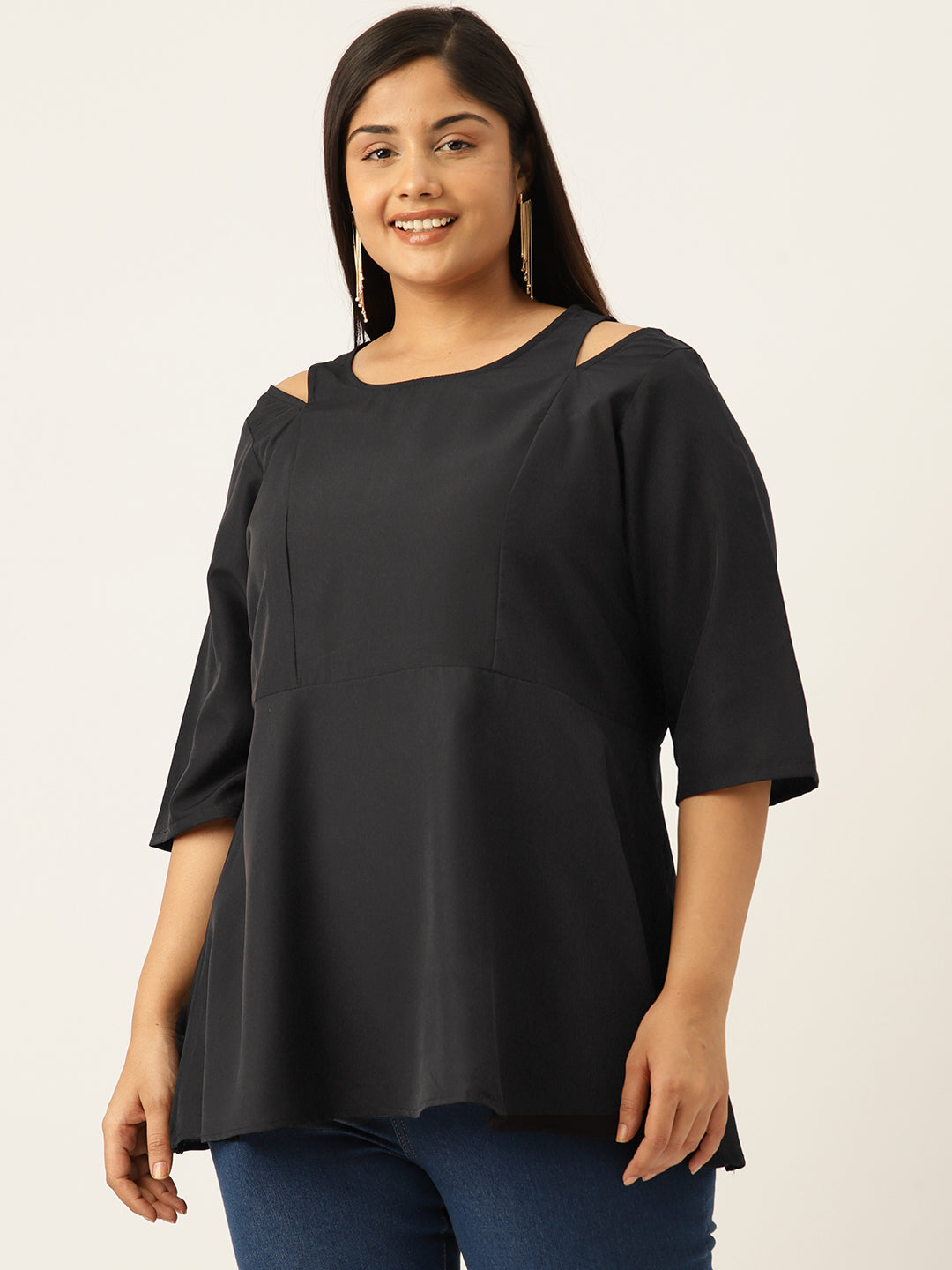 Trendy Plus Size Women Casual Top