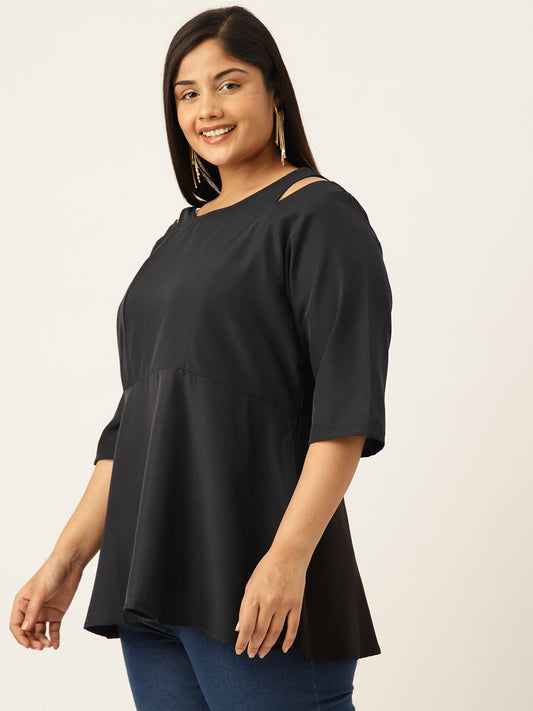 Trendy Plus Size Women Casual Top