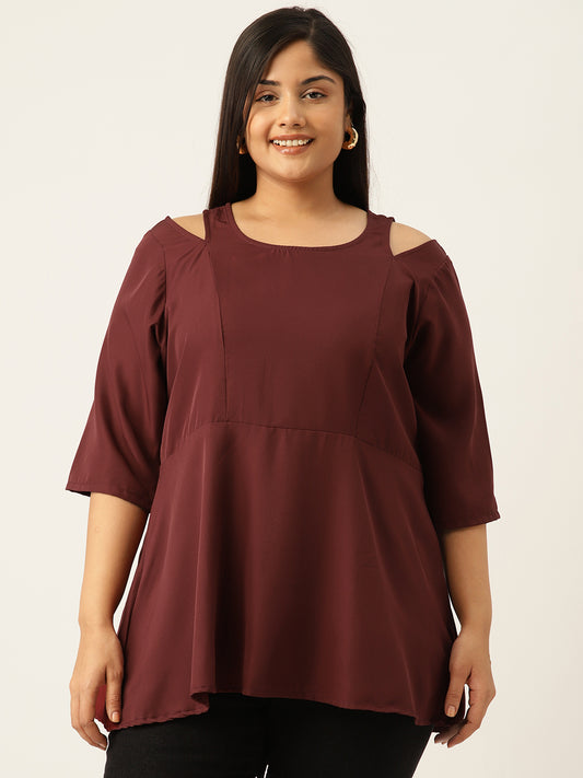 Trendy Plus Size Women Casual Top