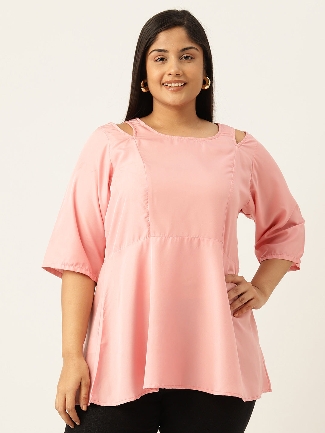 Trendy Plus Size Women Casual Top