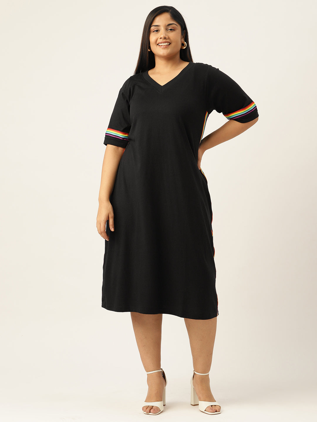 Plus Size A-Line Dress