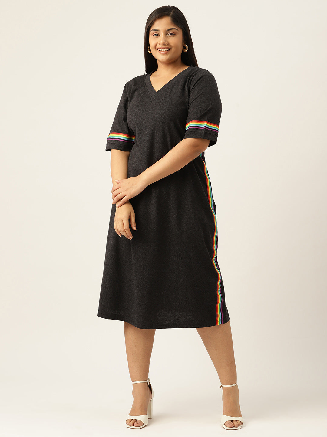 Plus Size A-Line Dress