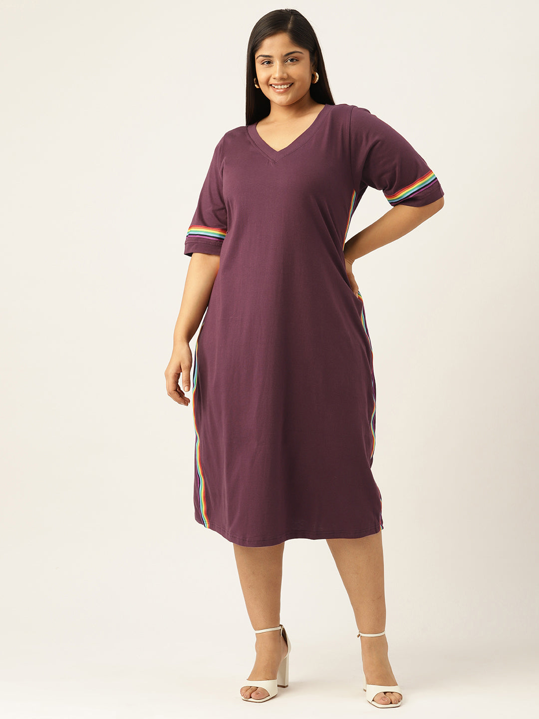 Plus Size A-Line Dress