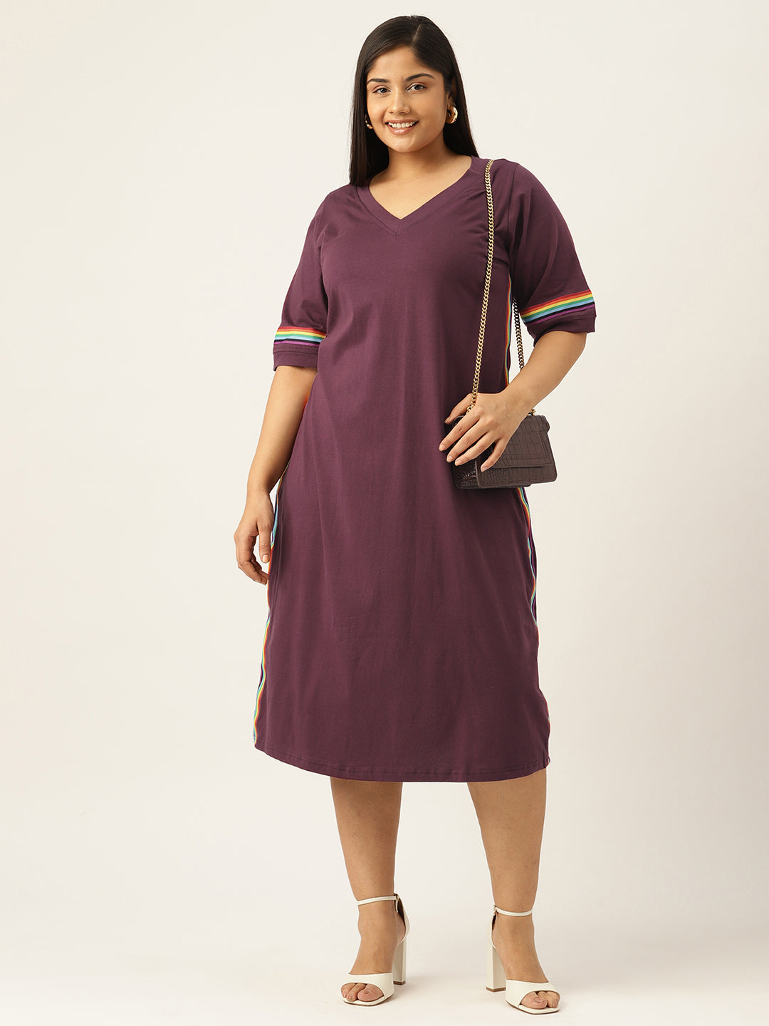 Plus Size A-Line Dress