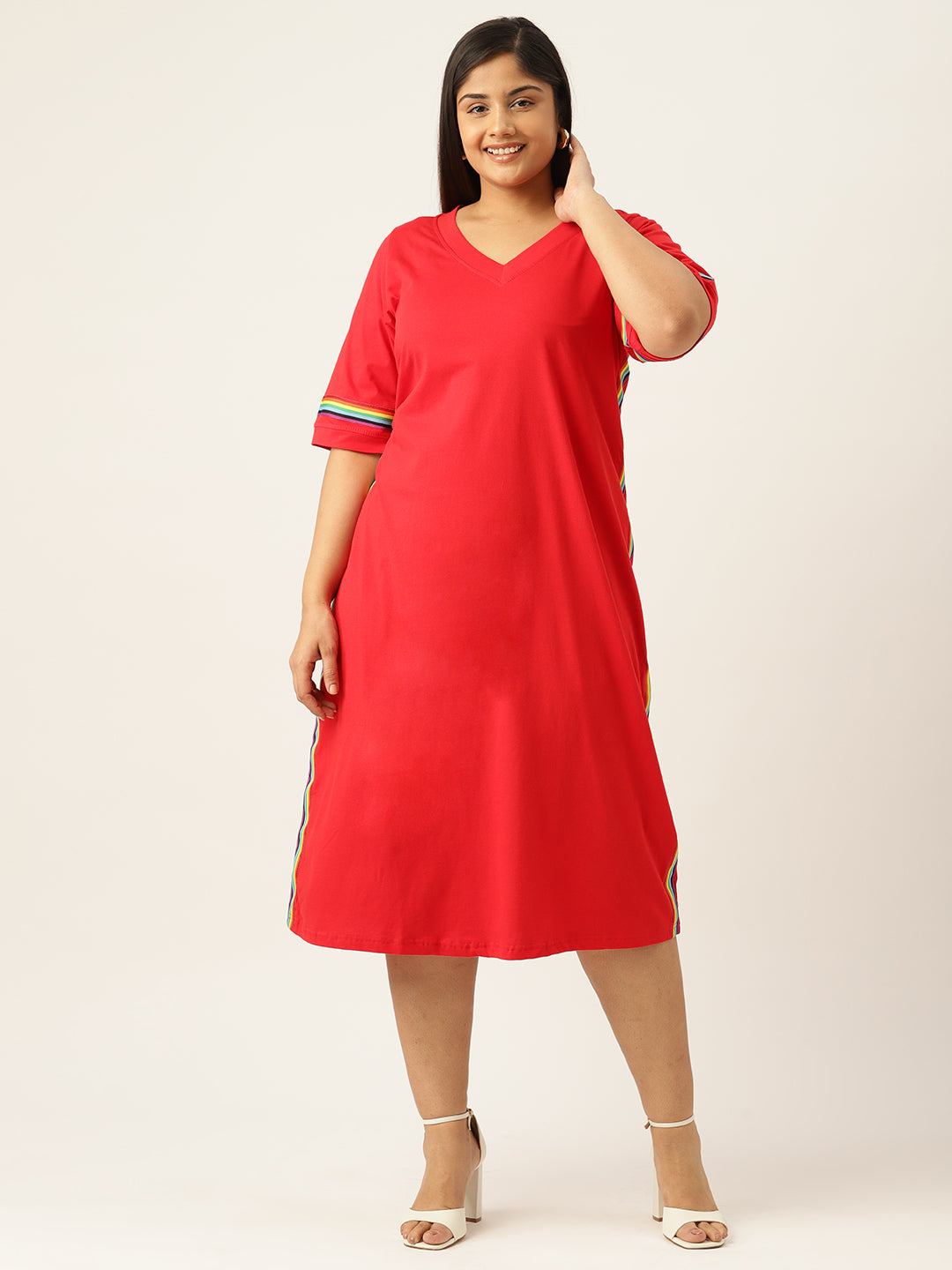 Plus Size A-Line Dress