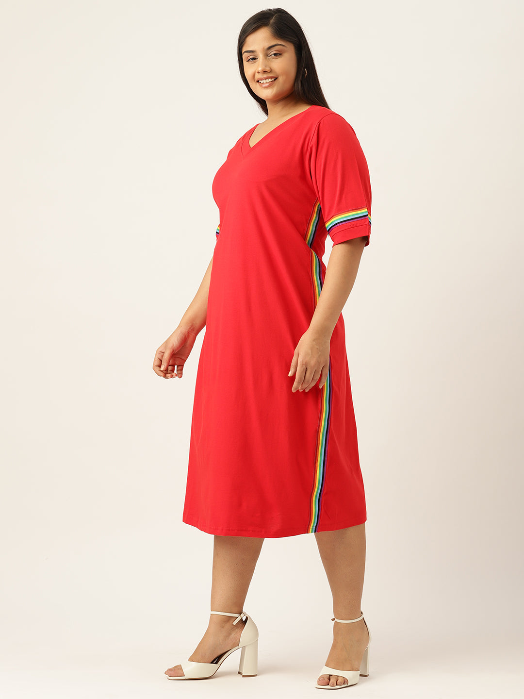 Plus Size A-Line Dress