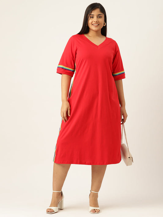 Plus Size A-Line Dress