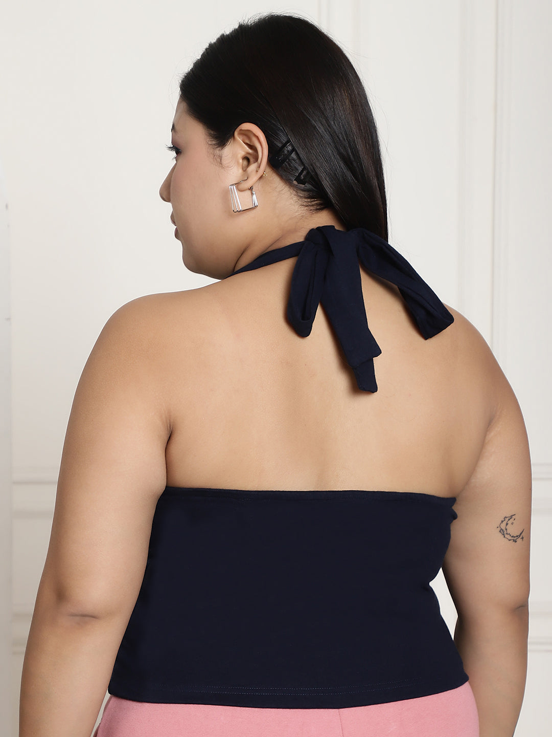 Plus Size Cropped Top