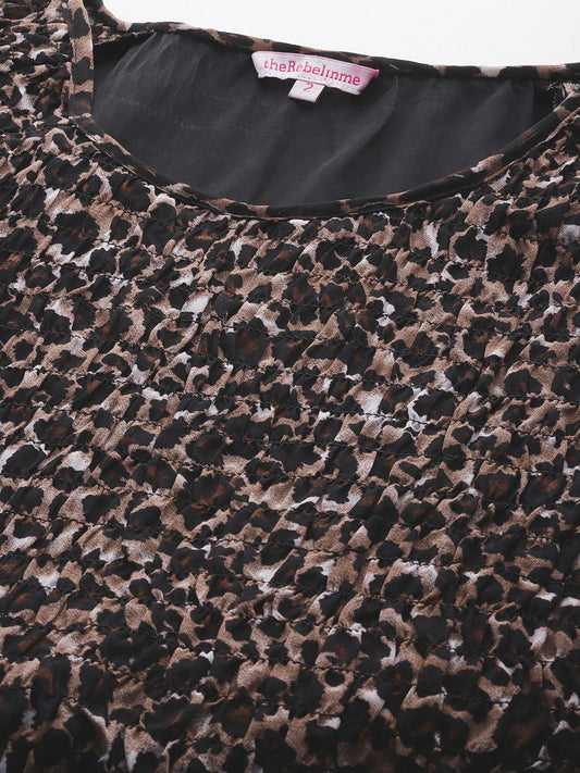Plus Size A-Line Georgette Dress