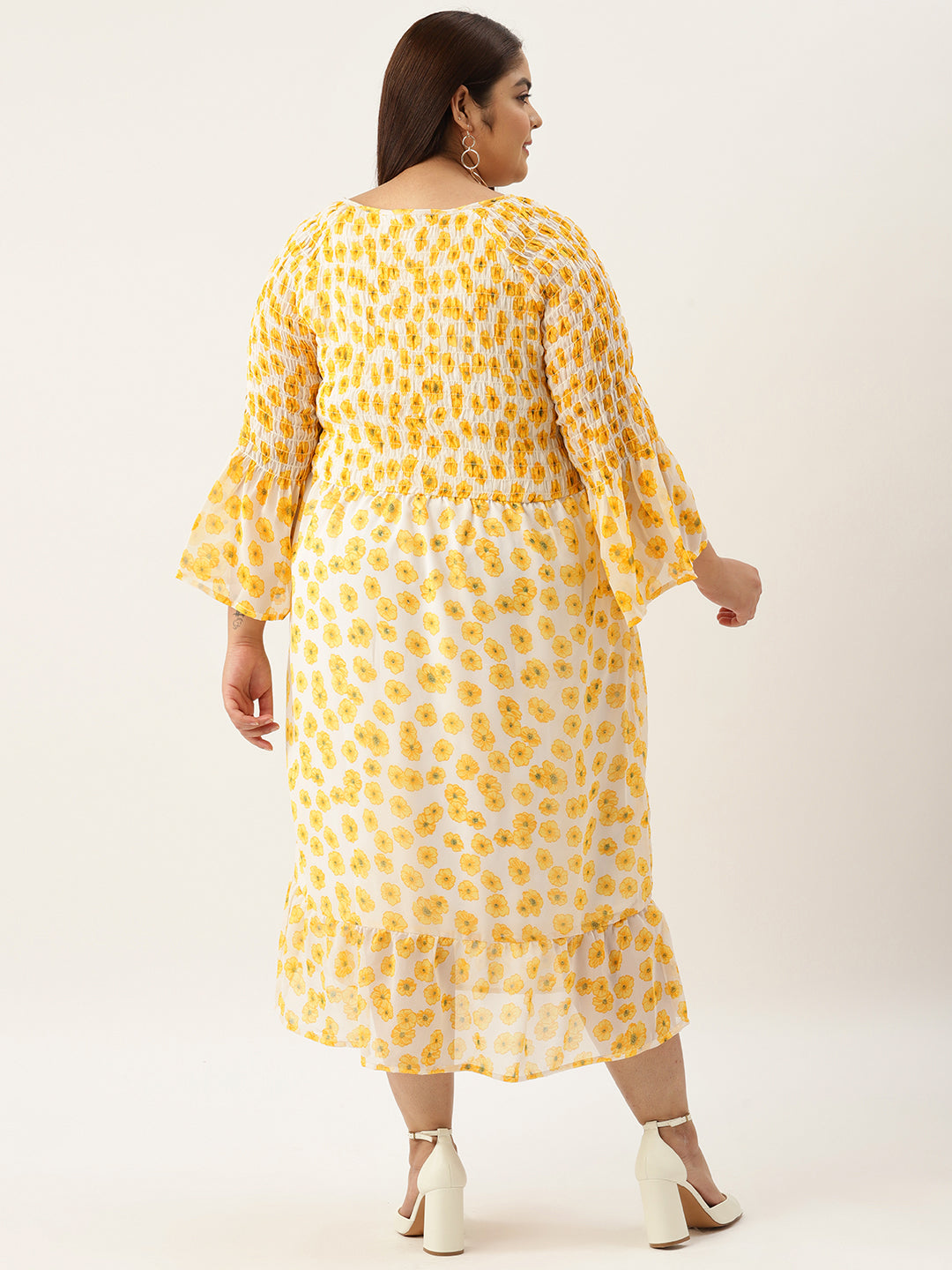 Plus Size A-Line Georgette Dress