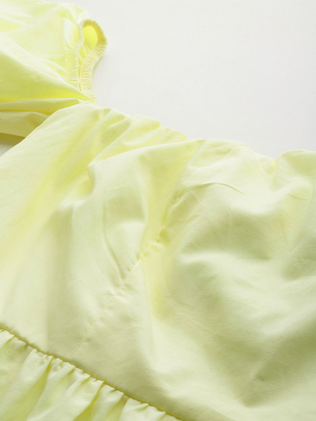 Plus Size Cotton Tiered Dress