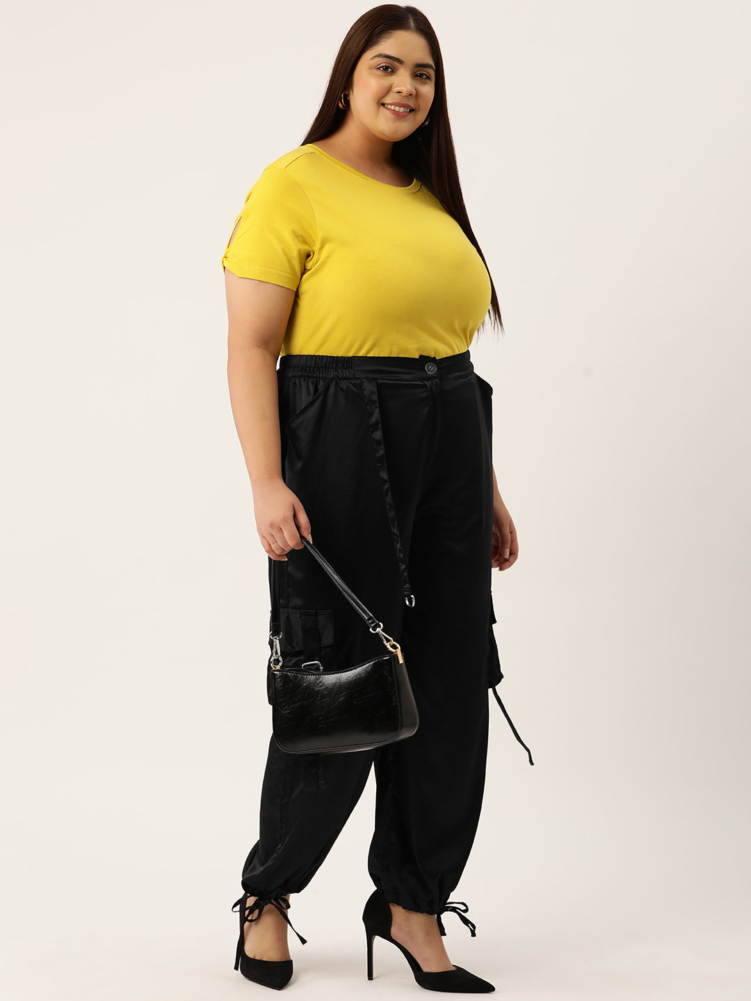 Voguish Plus Size Women’s Western Wear Trouser