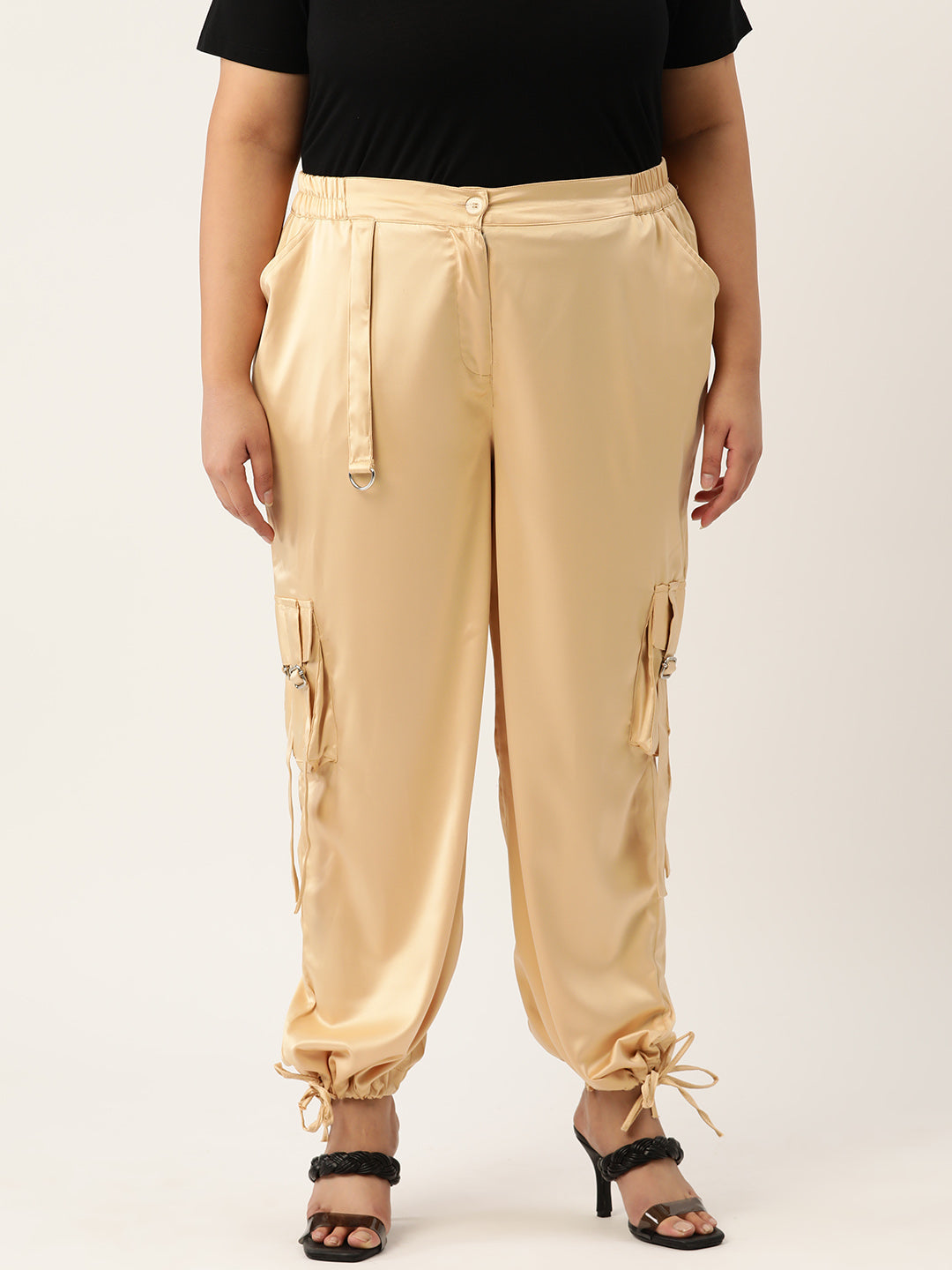 Voguish Plus Size Women’s Western Wear Trouser