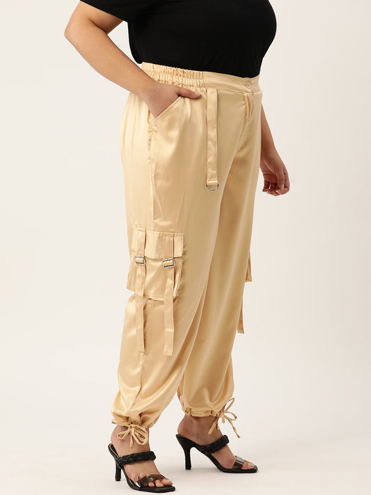 Voguish Plus Size Women’s Western Wear Trouser