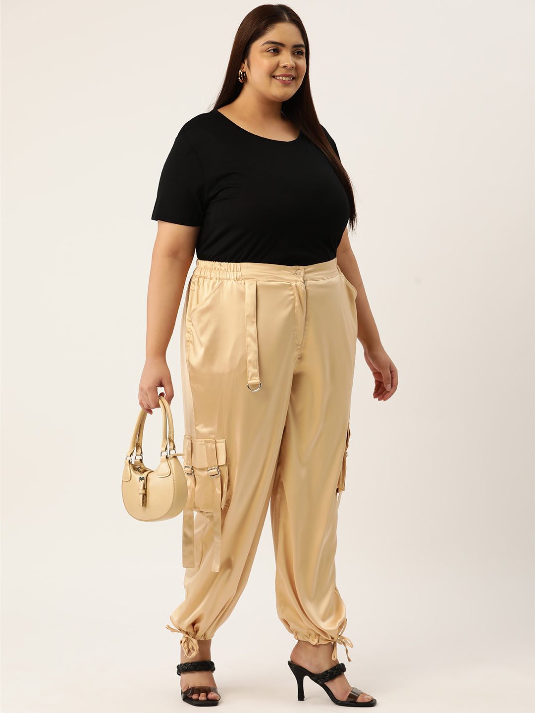 Voguish Plus Size Women’s Western Wear Trouser