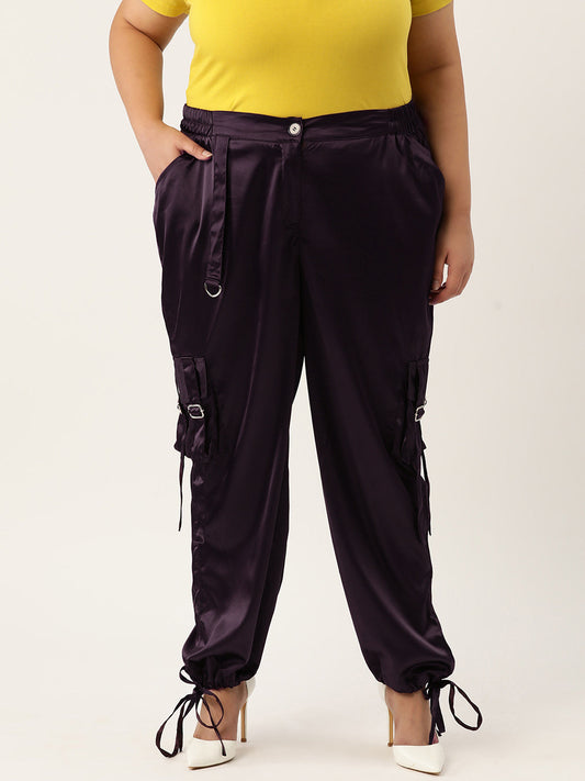 Voguish Plus Size Women’s Western Wear Trouser