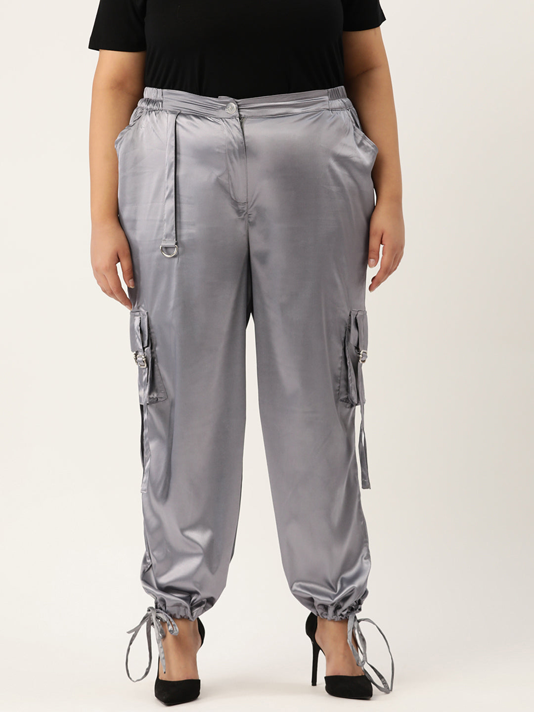 Voguish Plus Size Women’s Western Wear Trouser