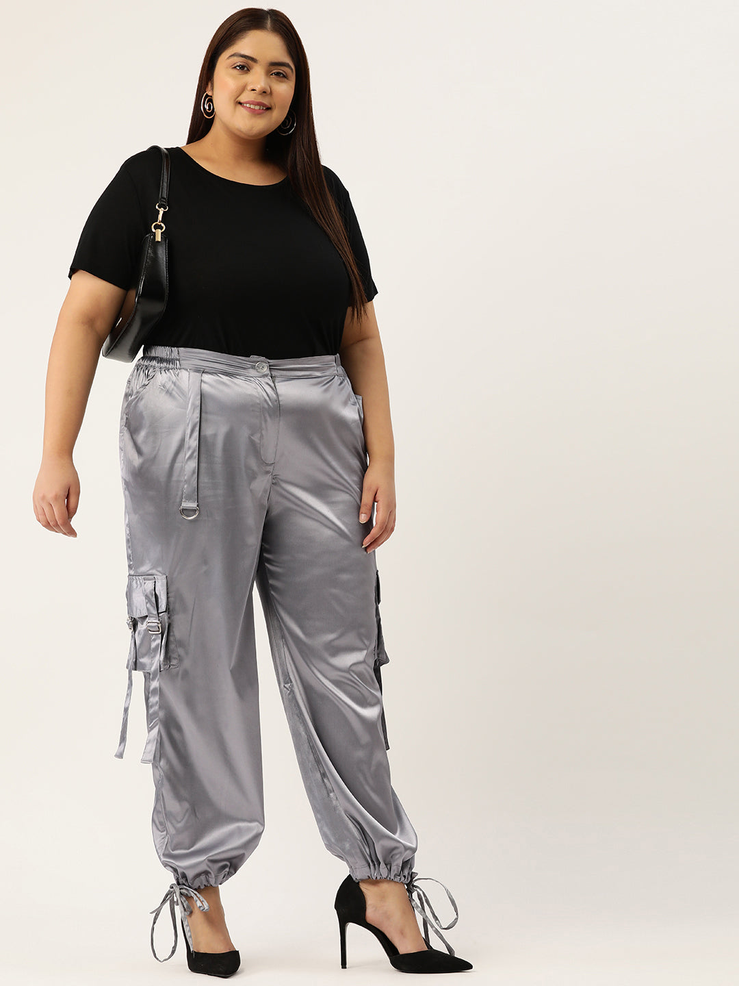 Voguish Plus Size Women’s Western Wear Trouser