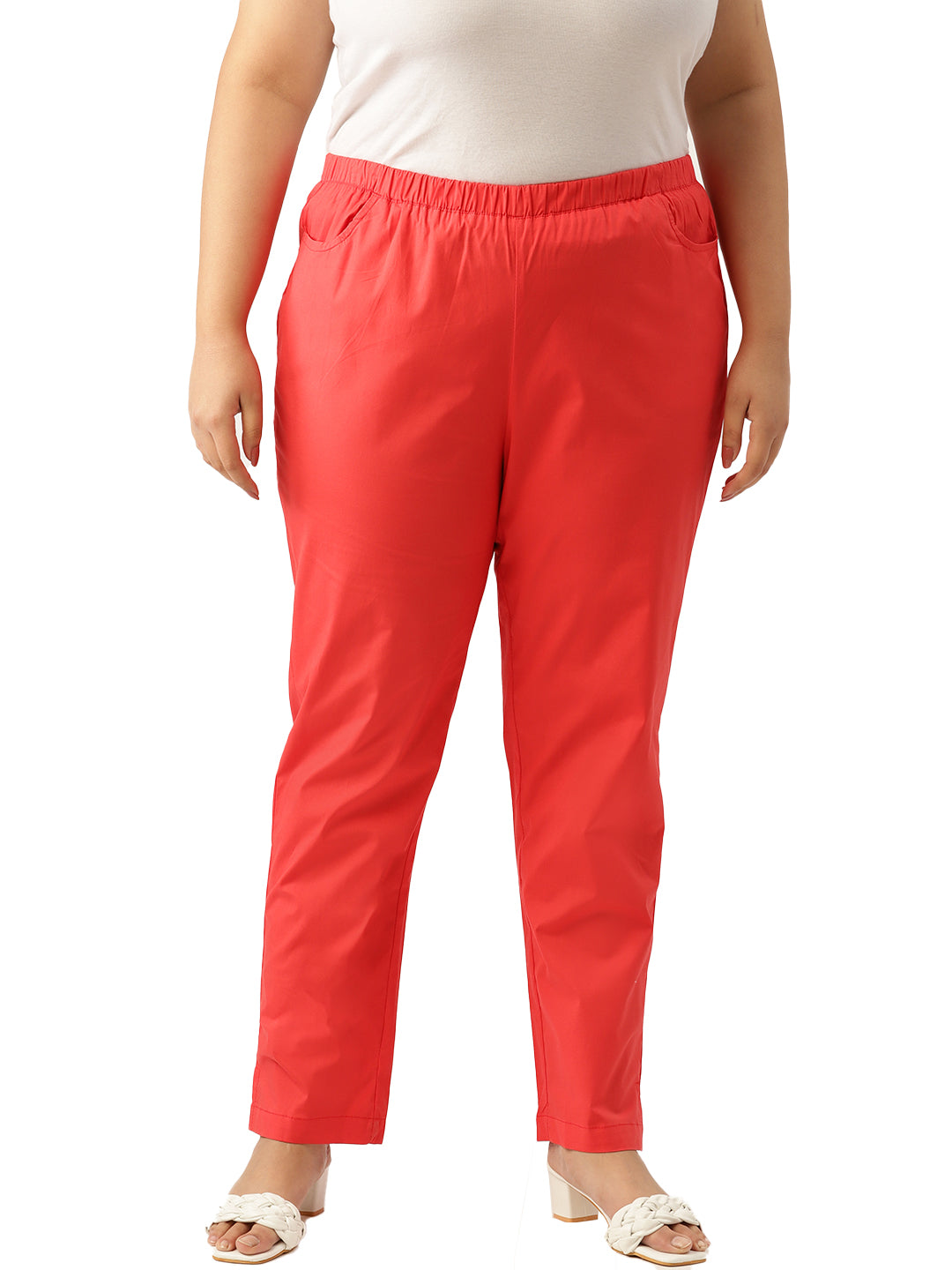 Voguish Plus Size Women’s Western Wear Trouser