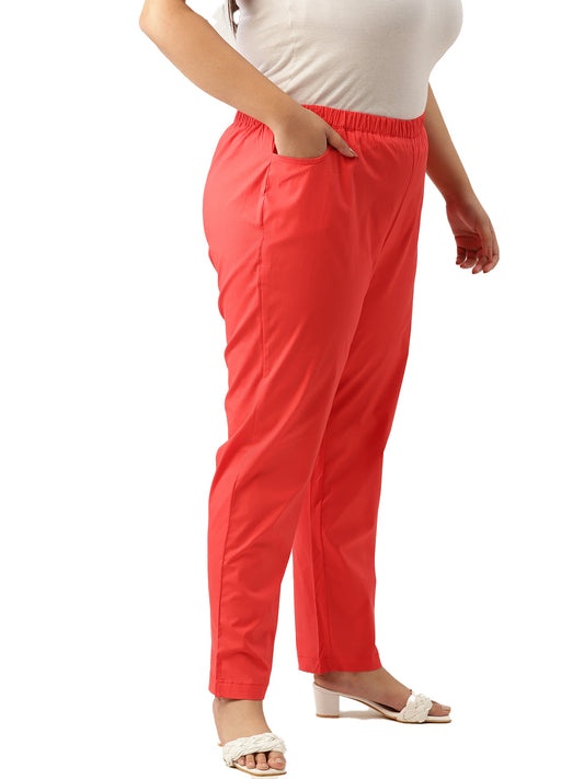 Voguish Plus Size Women’s Western Wear Trouser