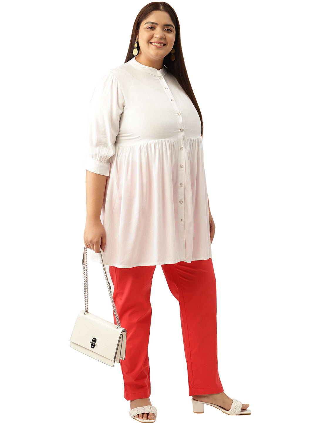 Voguish Plus Size Women’s Western Wear Trouser