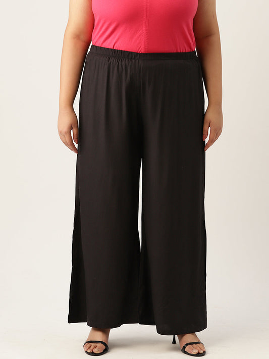 Voguish Plus Size Women’s Western Wear Trouser